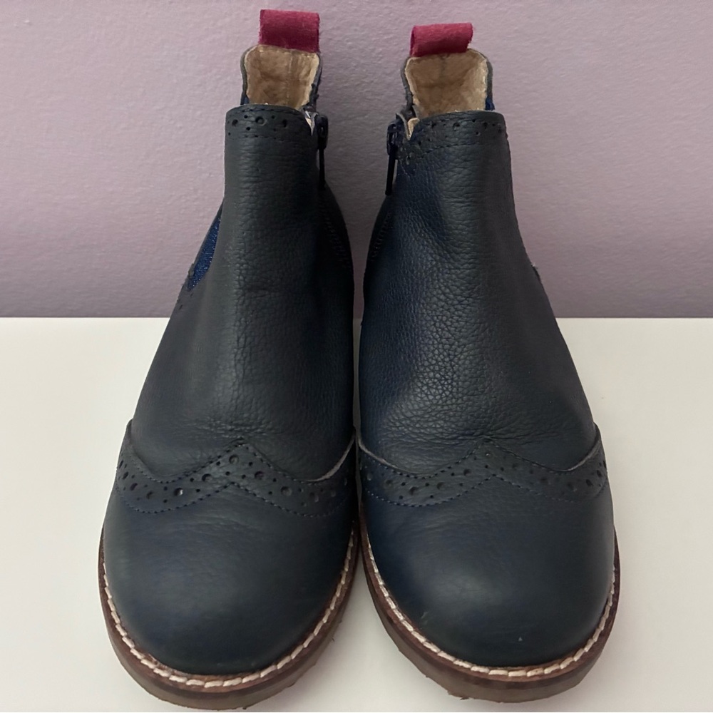 Mini Boden Size 32 Leather Chelsea Boots - Picture 7 of 15